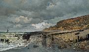 Claude Monet La Pointe de la Heve at Low Tide oil painting on canvas